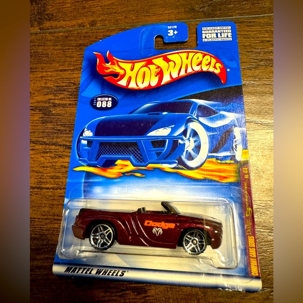 Hot Wheels 2001 Collector #088 Company Car Series 4/4 Dodge Sidewinder Rare